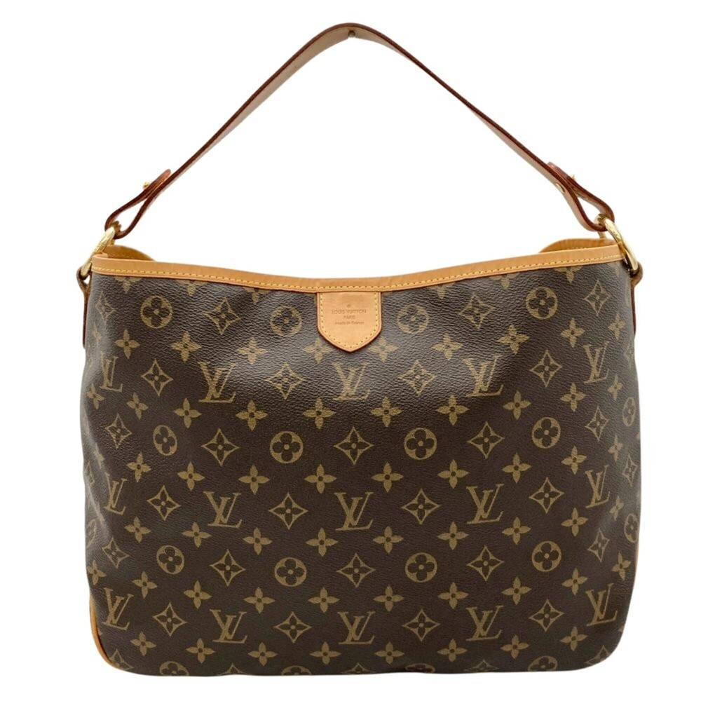 LOUIS VUITTON Authentic Brown Monogram Canvas Shoulder Bag